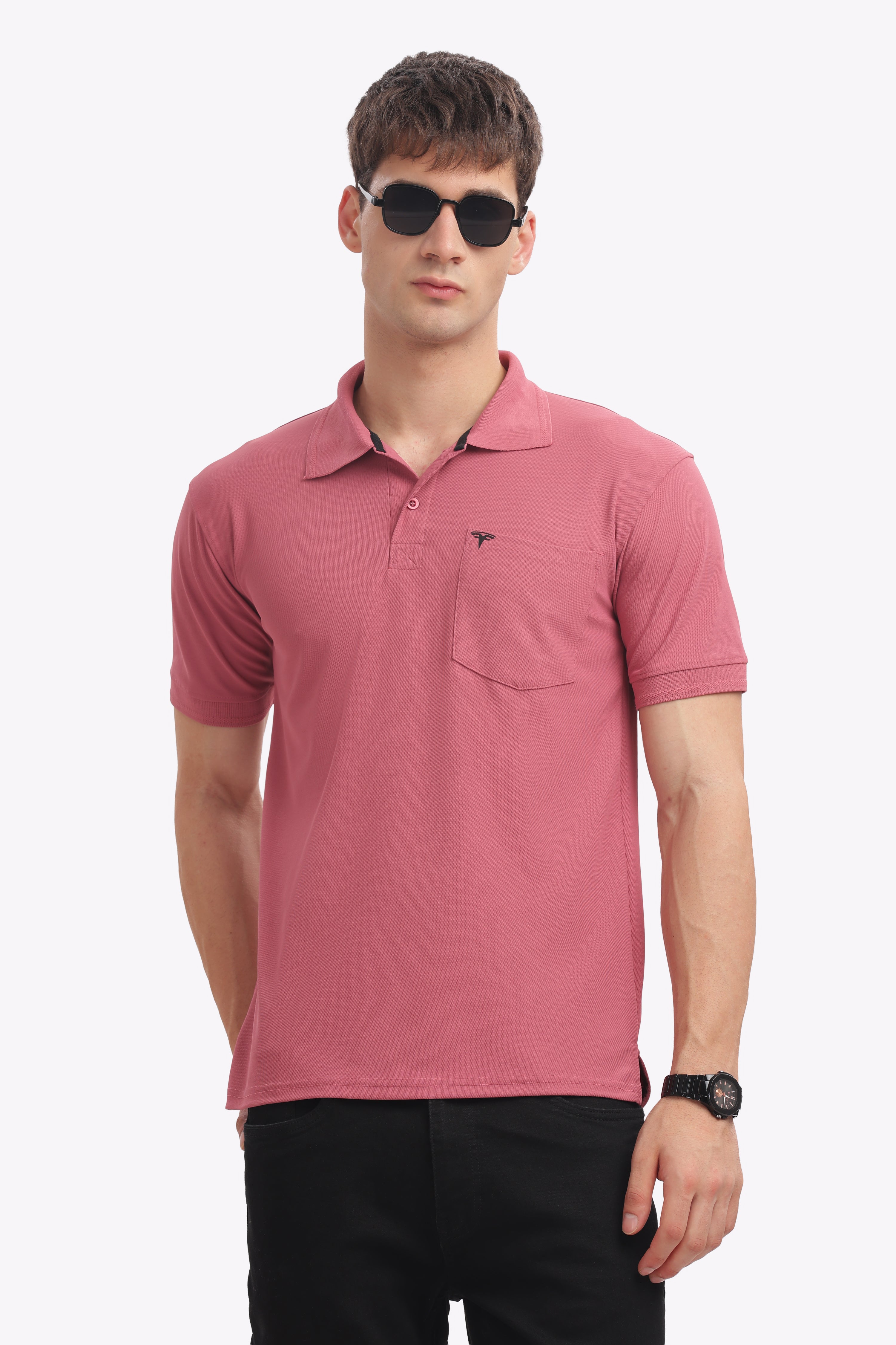 Premium Collar T-Shirts  –- 4 pcs Combo Pack - No-Iron, Easy Maintenance, All-Day Fresh Look Fabric