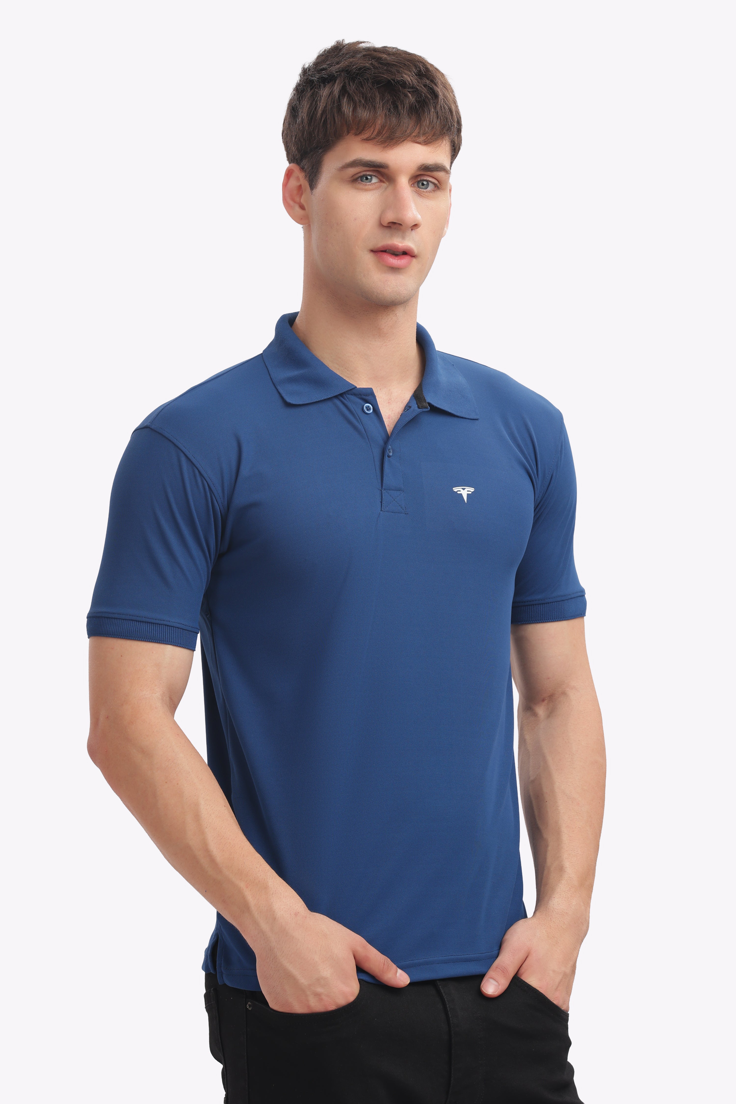 Premium Collar T-Shirts  –- 4 pcs Combo Pack - No-Iron, Easy Maintenance, All-Day Fresh Look Fabric