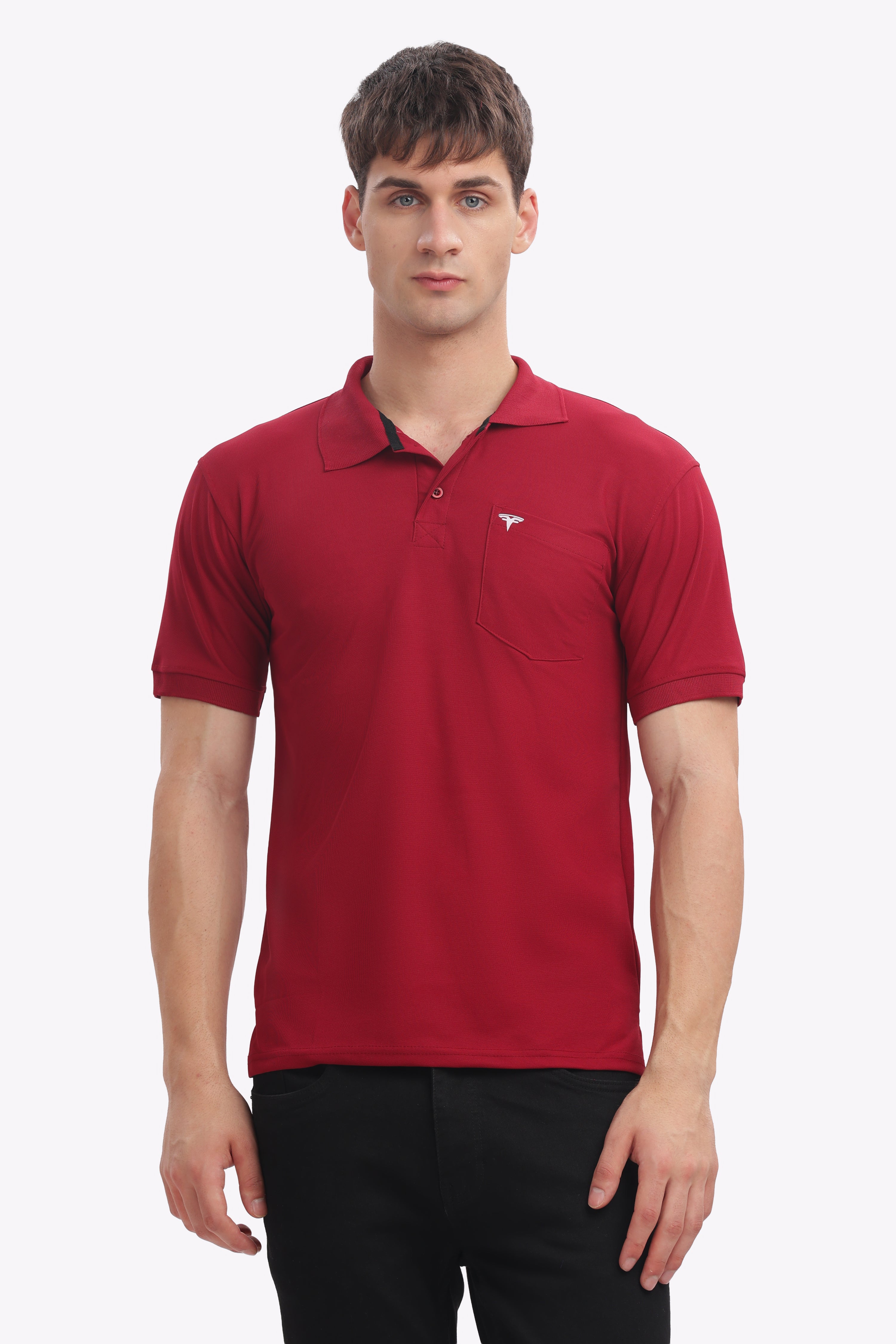 Premium Collar T-Shirts  –- 4 pcs Combo Pack - No-Iron, Easy Maintenance, All-Day Fresh Look Fabric