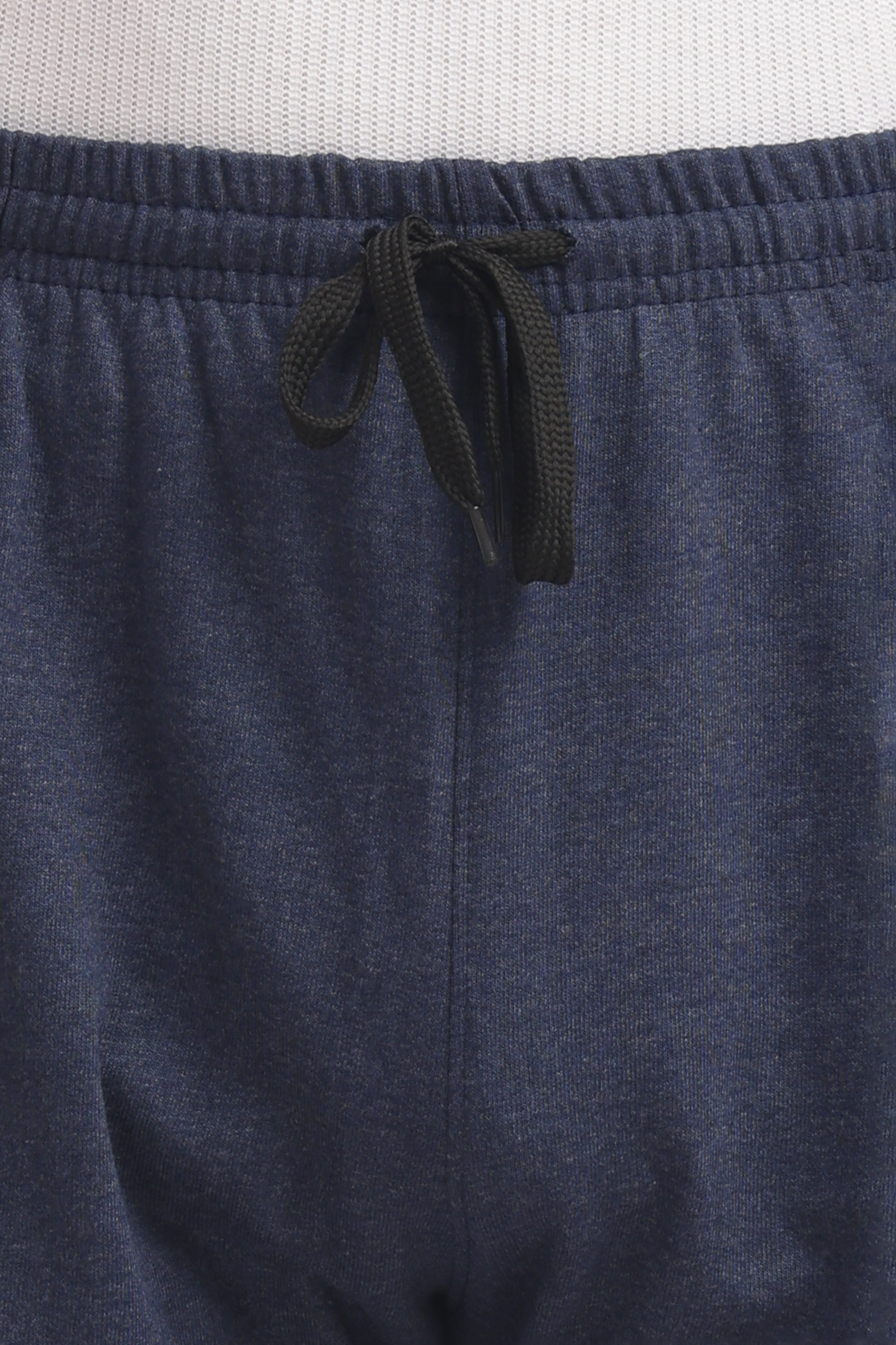 Trendy Fashion Cotton Track Pants – Navy Melange | Stylish Textured Navy | Comfort Fit | Extended Size Collection