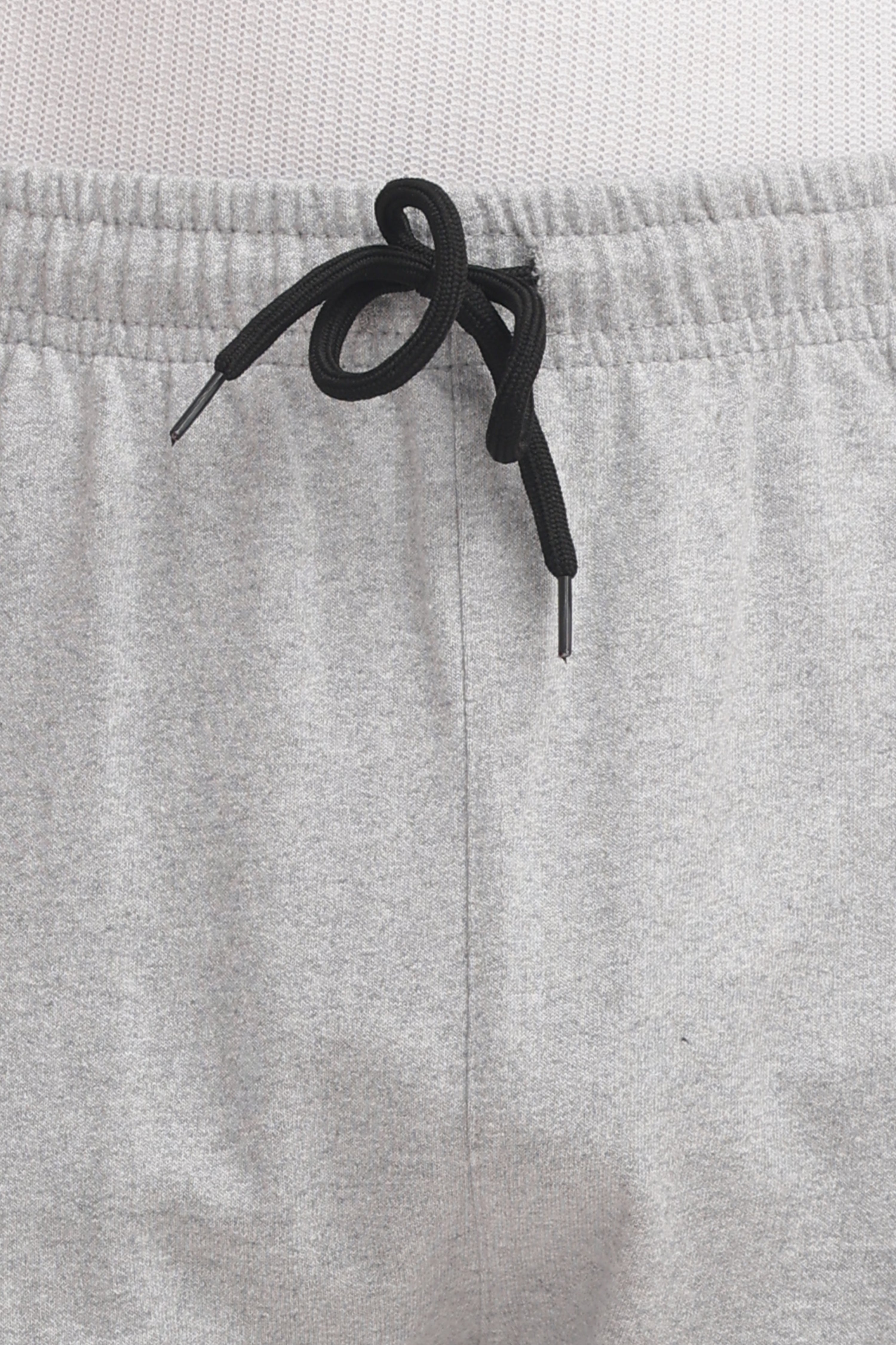 Men’s Plus-Size Cotton Track Pant – White Melange | Soft & Stylish Joggers for Gym, Yoga & Casual Outings
