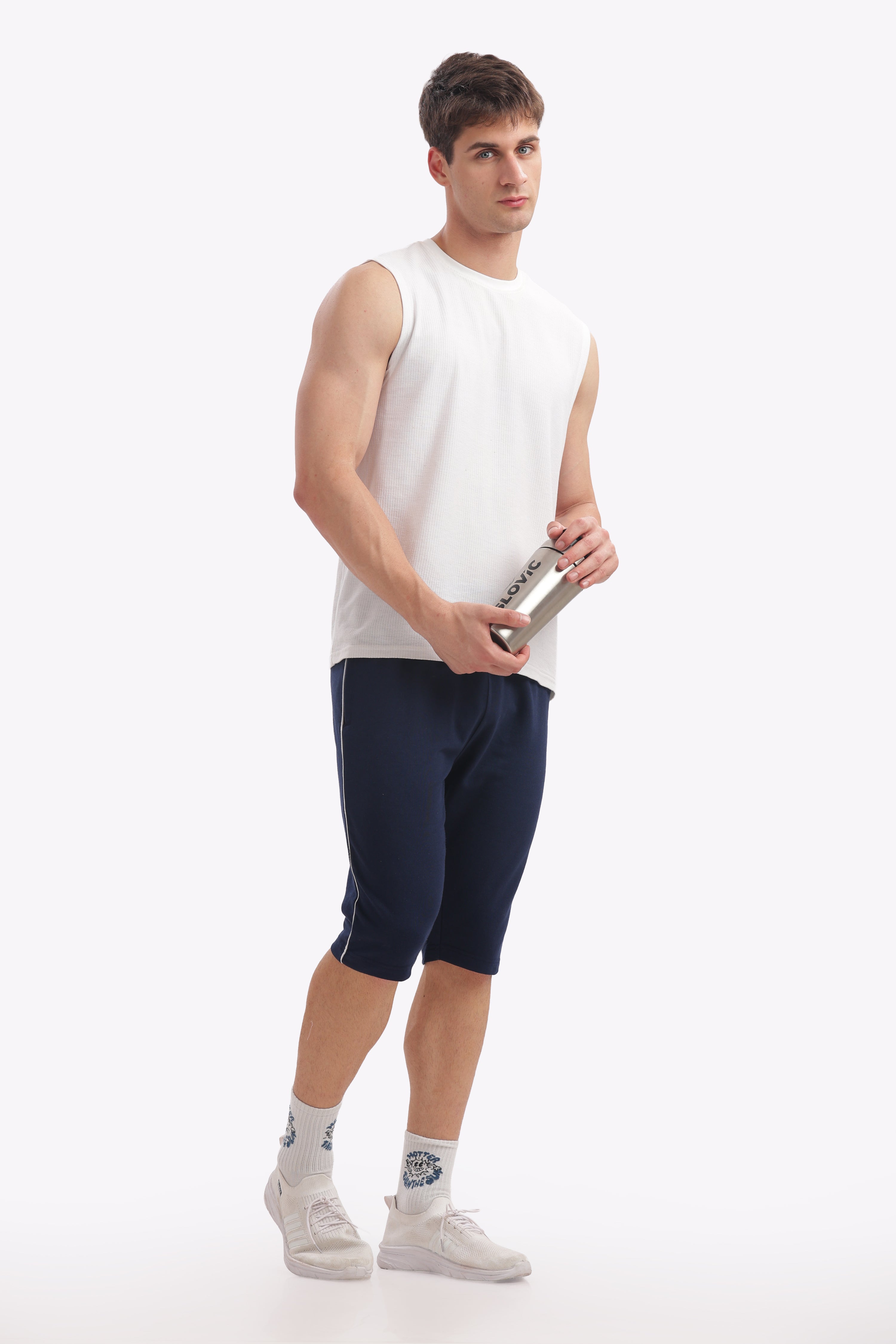 Cotton 3/4th Shorts - Combo Pack - 5 pcs