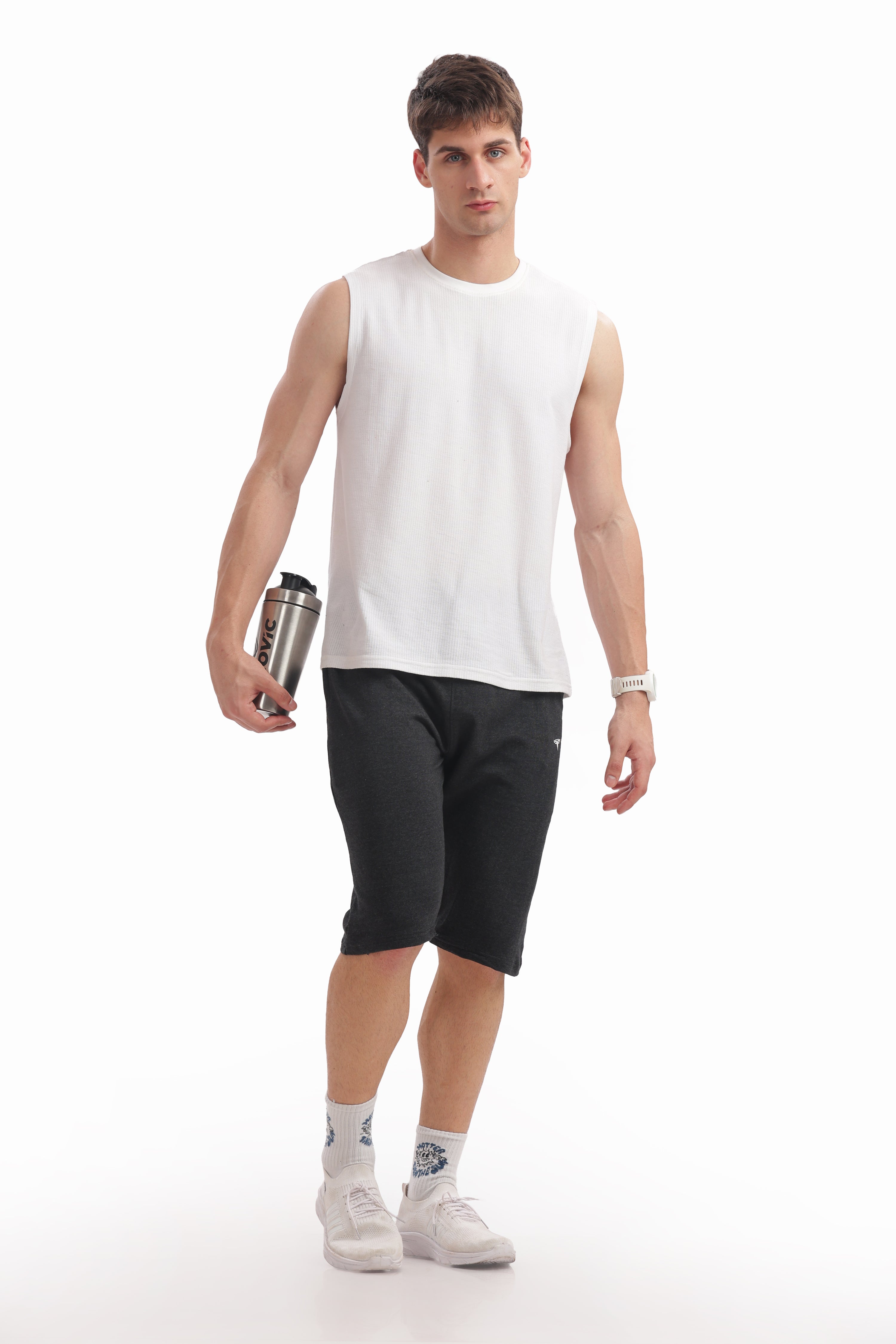 Cotton 3/4th Shorts - Combo Pack - 5 pcs