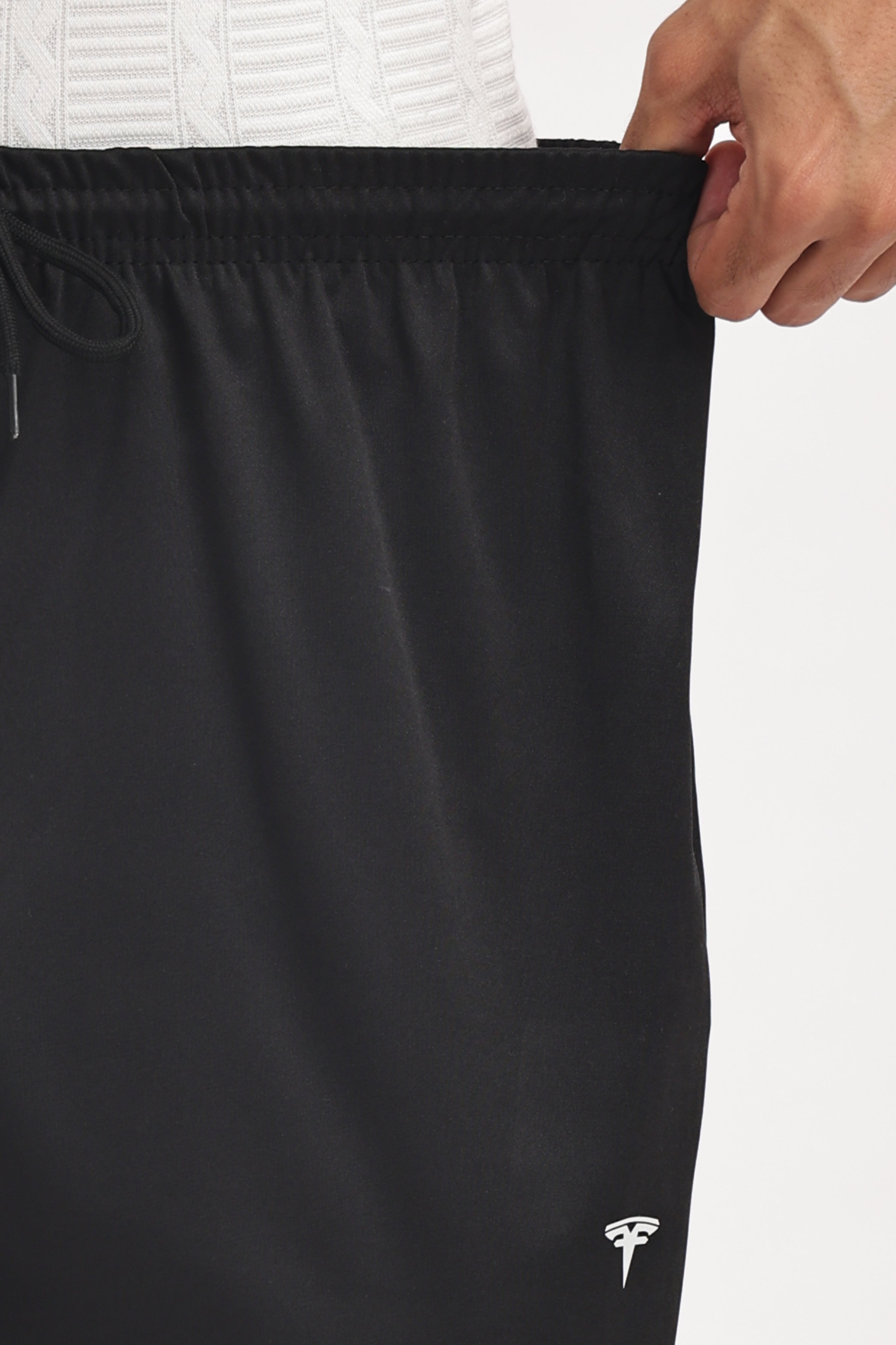 Men’s Cotton Track Pants – Black | Comfortable 200 GSM Fabric | Regular Fit Joggers