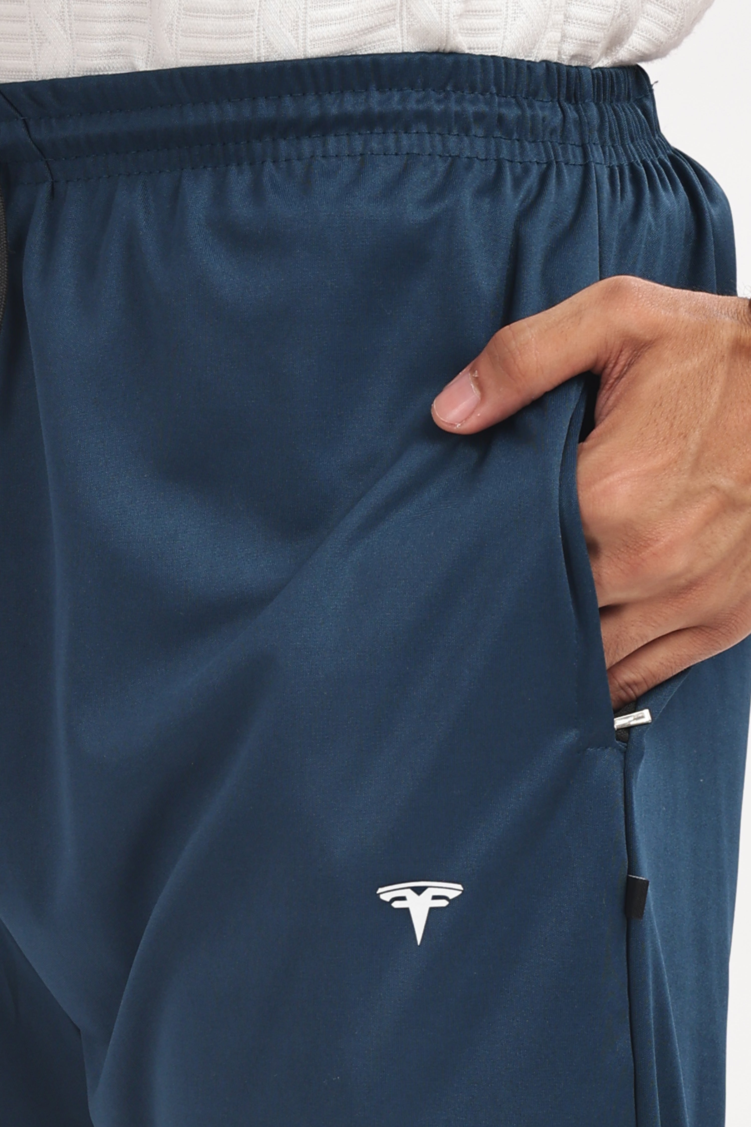 Men’s Navy Lycra Track Pant – Smart, Sporty & Stylish