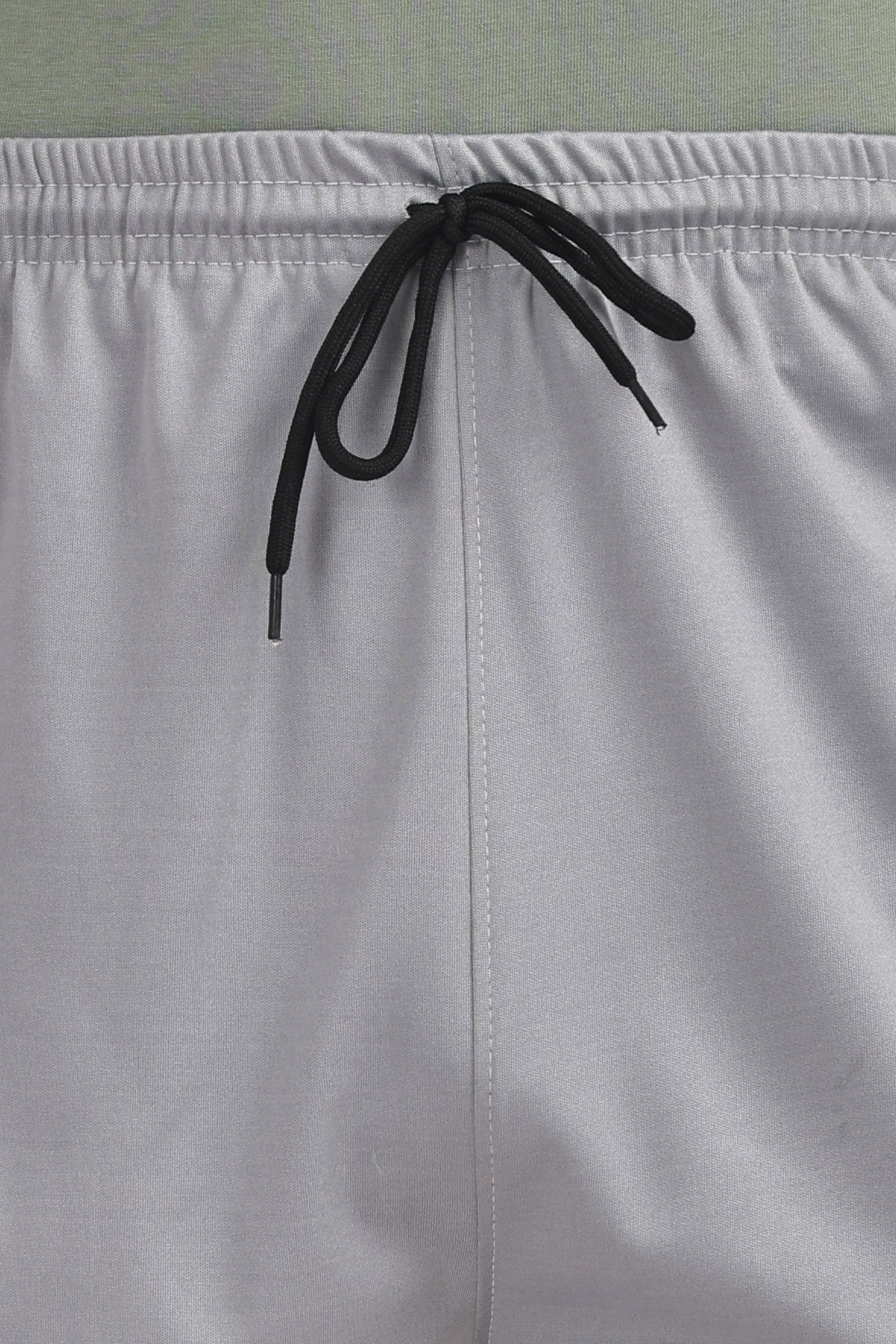 Men’s White Melange Lycra Track Pant – Fresh, Modern & Ultra-Comfortable