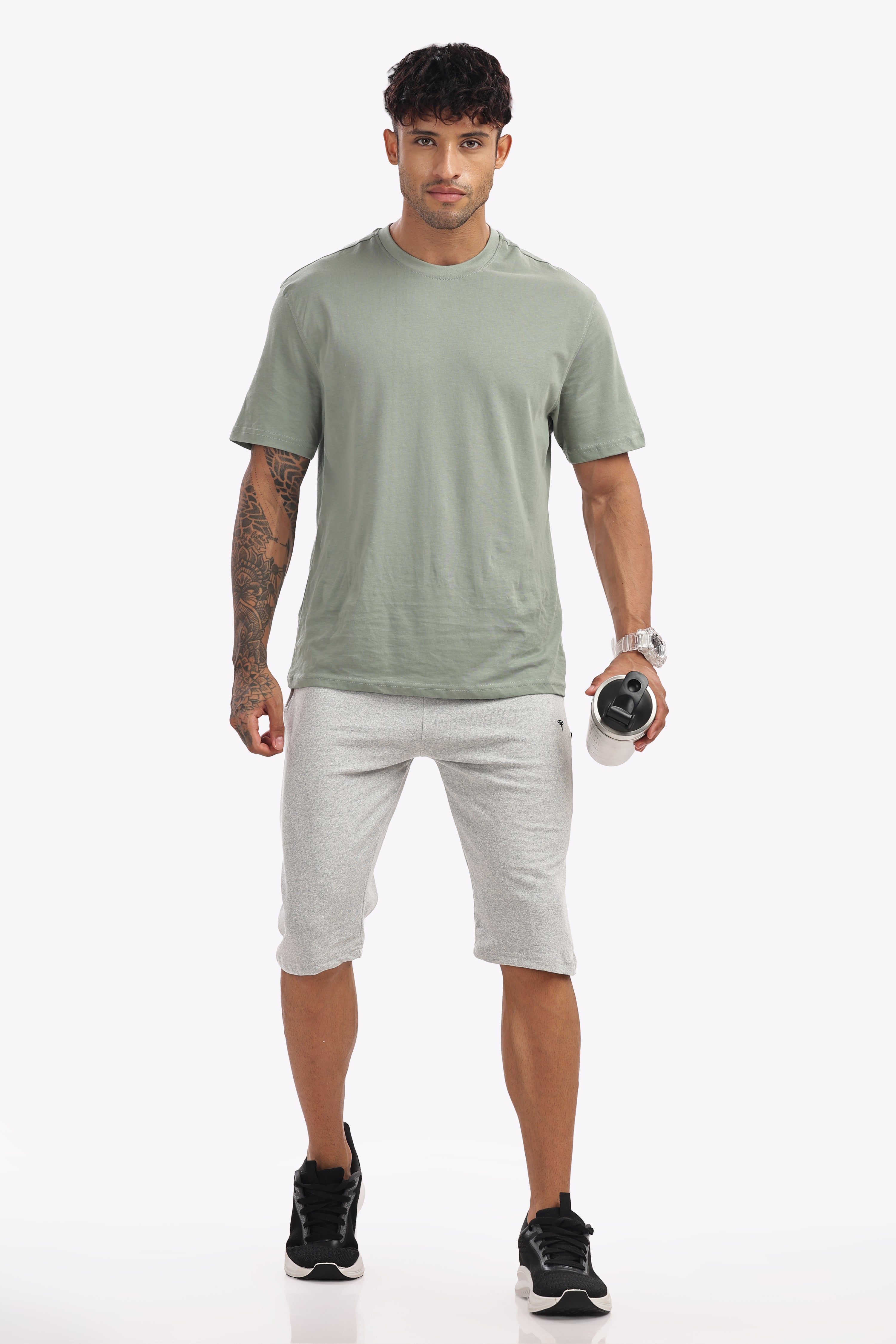 Cotton 3/4th Shorts - Combo Pack - 5 pcs