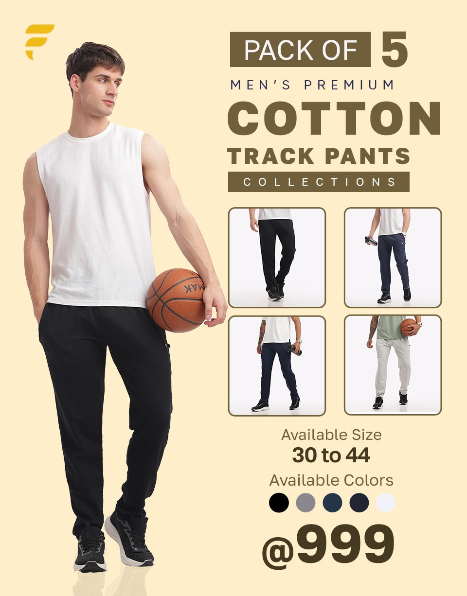 Cotton Track - Combo Pack - 5 Pcs