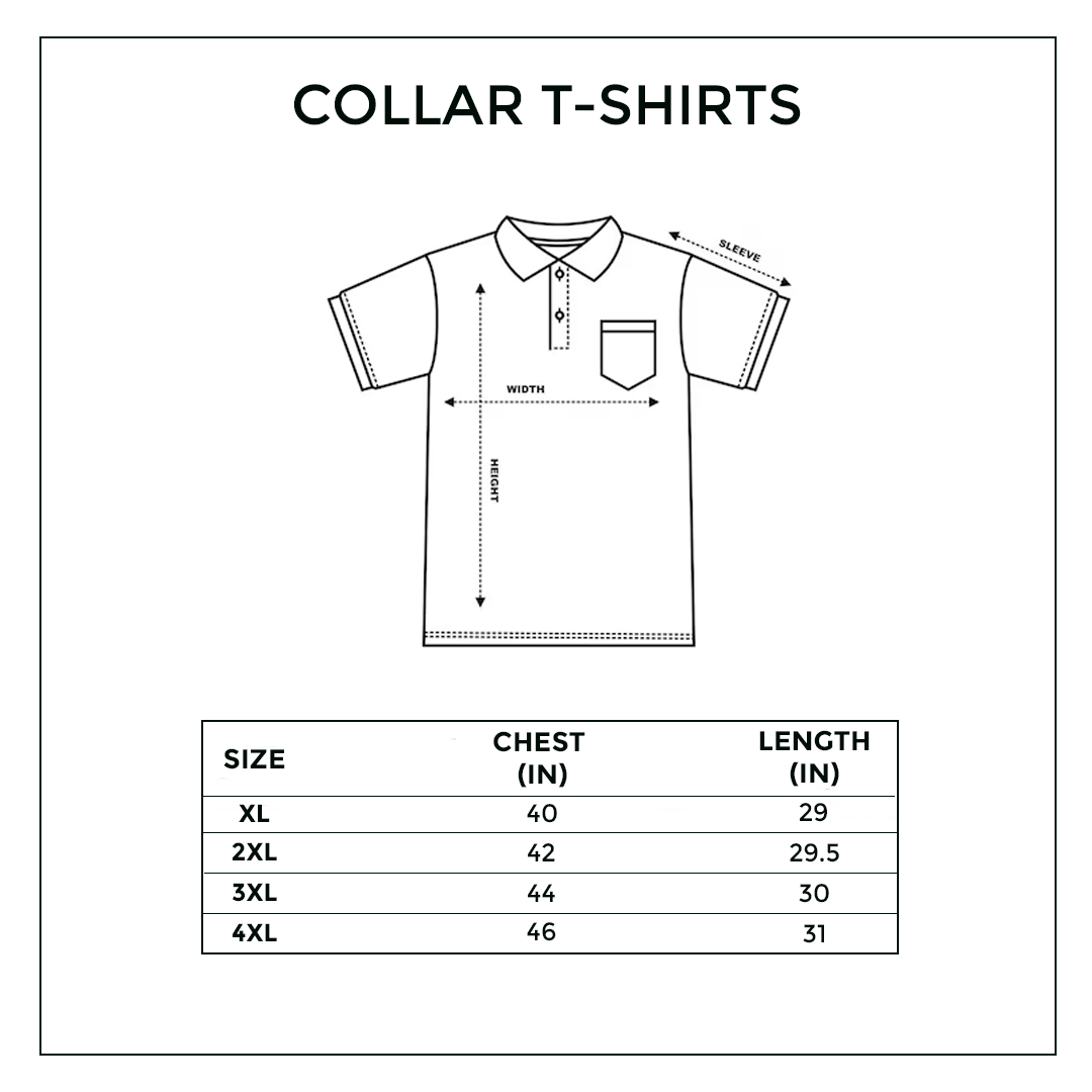 Collar T-Shirt – Light Orange