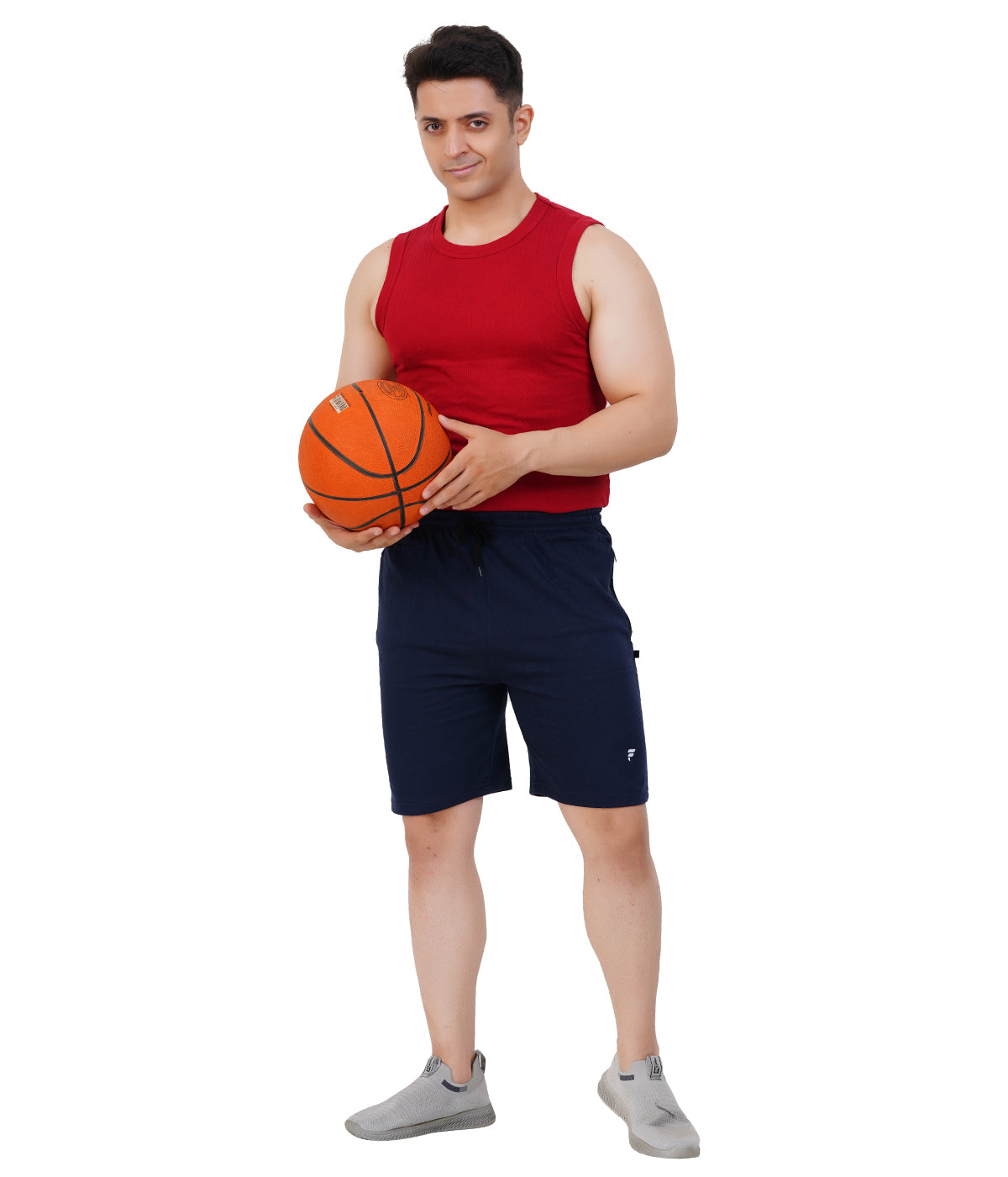 Men’s Cotton Shorts – Navy