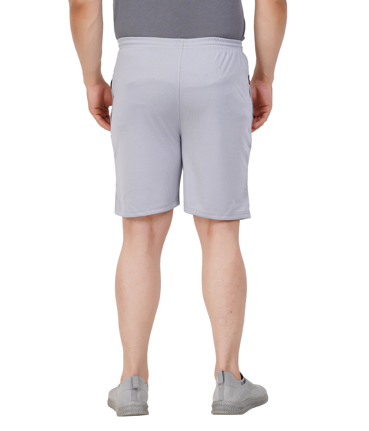 Men’s Cotton Shorts – White Melange